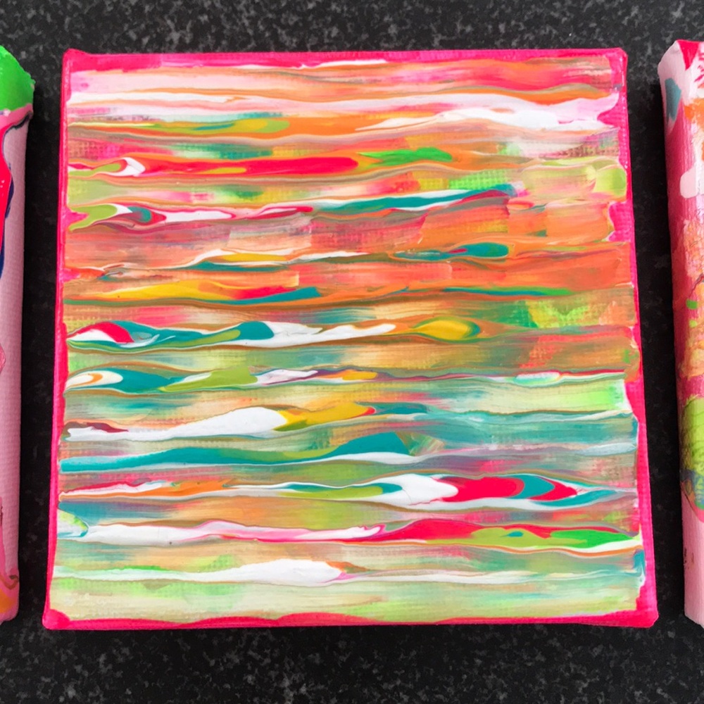 Hand painted 3 canvas bundle - Picture 5 of 16